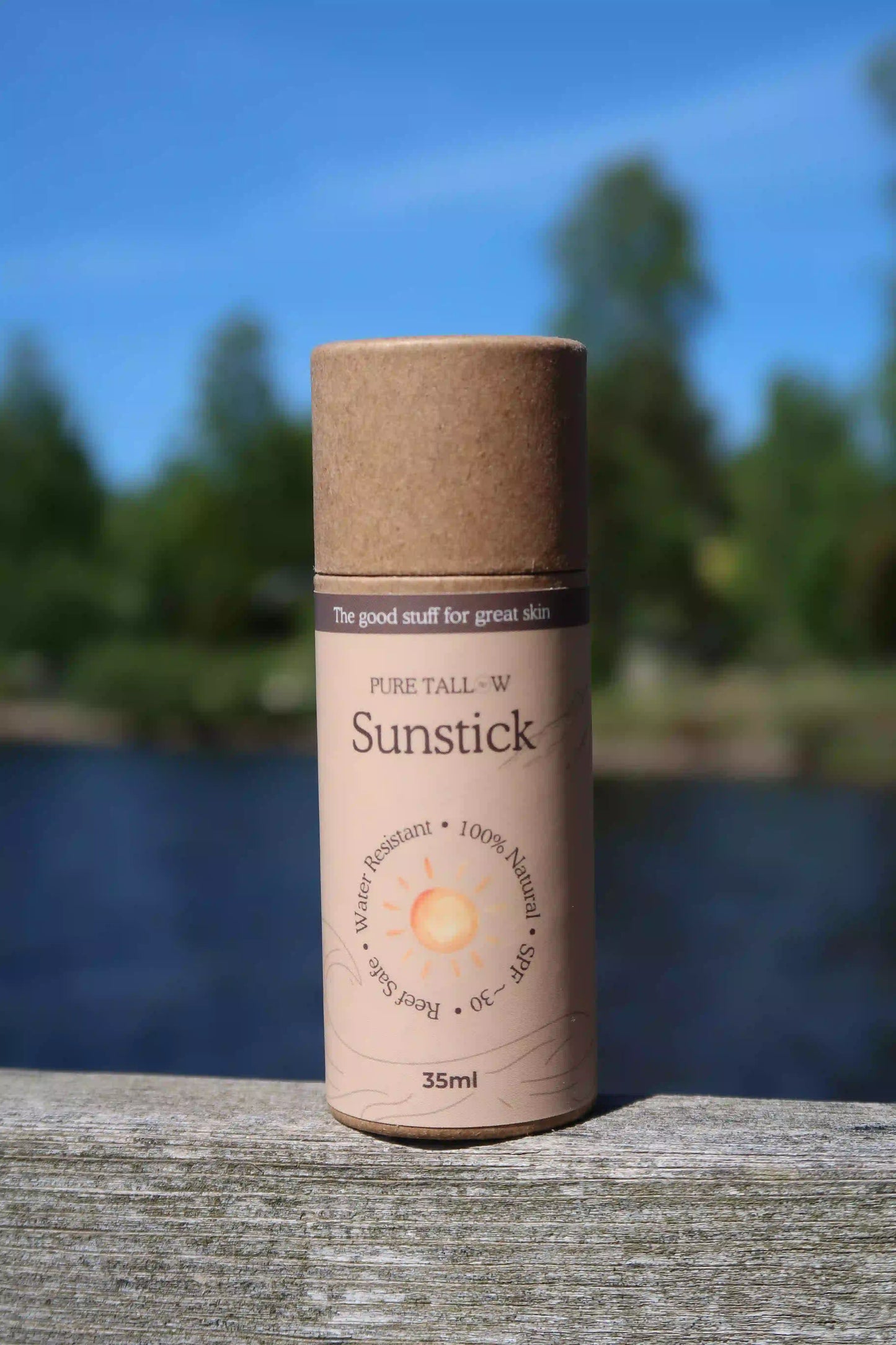 Reines <tc>Tallow</tc> - Mineralischer Sonnenstick